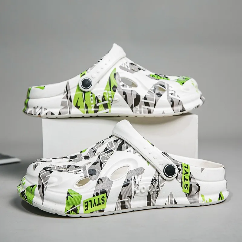 Men'S Shoes Crocs - Plus Size New Men's Slippers Summer