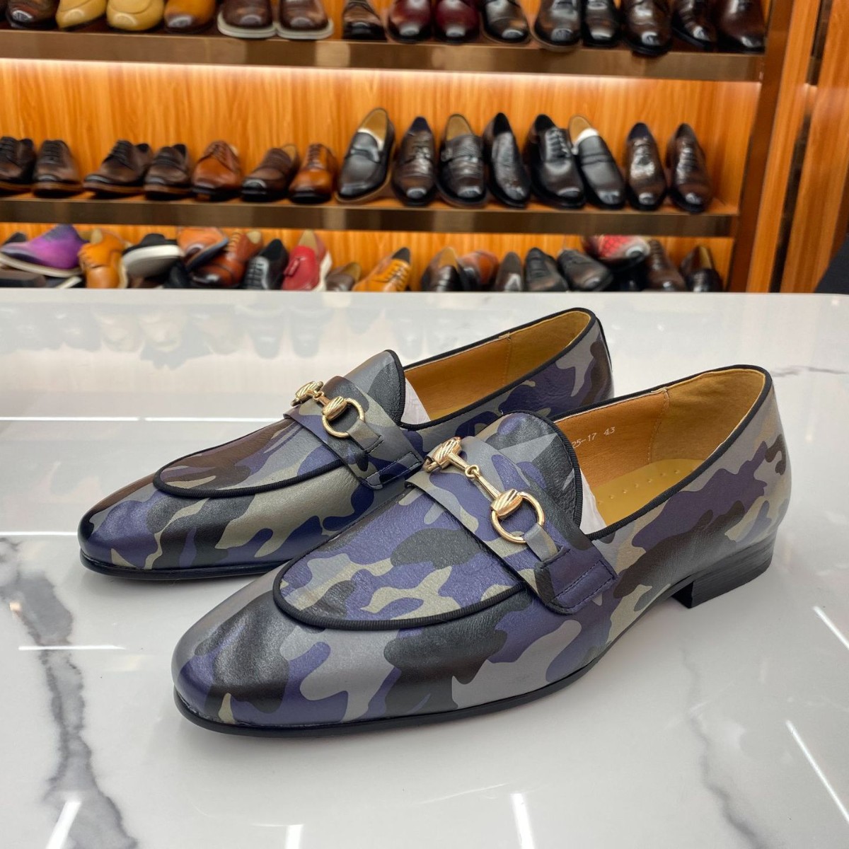 Men'S Shoes Crocs - Men's Faux Leather Horsebit Loafers Glossy
