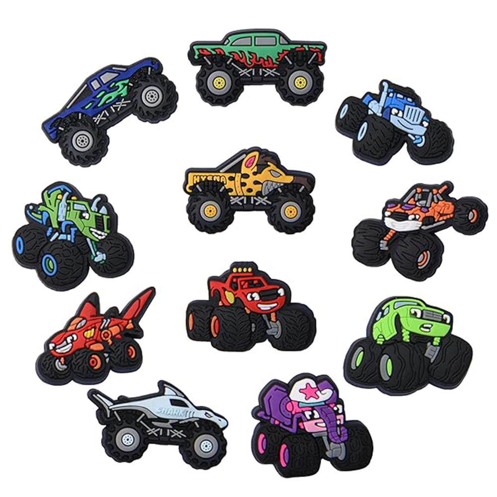 Men'S Shoes Crocs - 11Pcs Cars Cartoon Shoe Charms,Croc Charms,Jibbitz