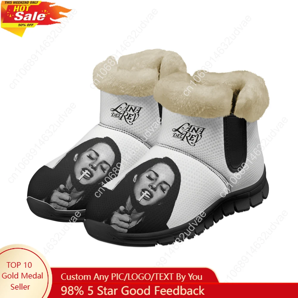Men'S Shoes Casual Sneakers - Lana Del Rey Singer Plush Shoes
