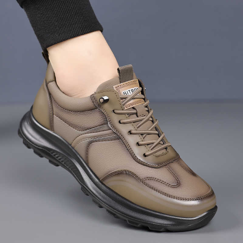 Men'S Shoes Casual Sneakers - Lace-up With Ties Dressing Shoes For