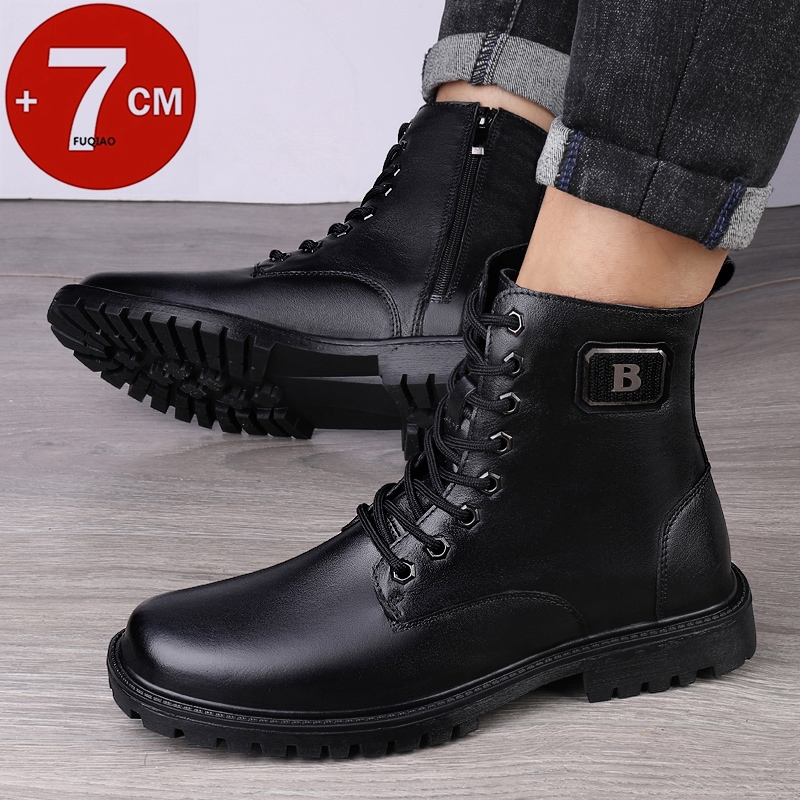Men's Genuine Leather Elevator - огляд і ціна Men'S Shoes Top Brands