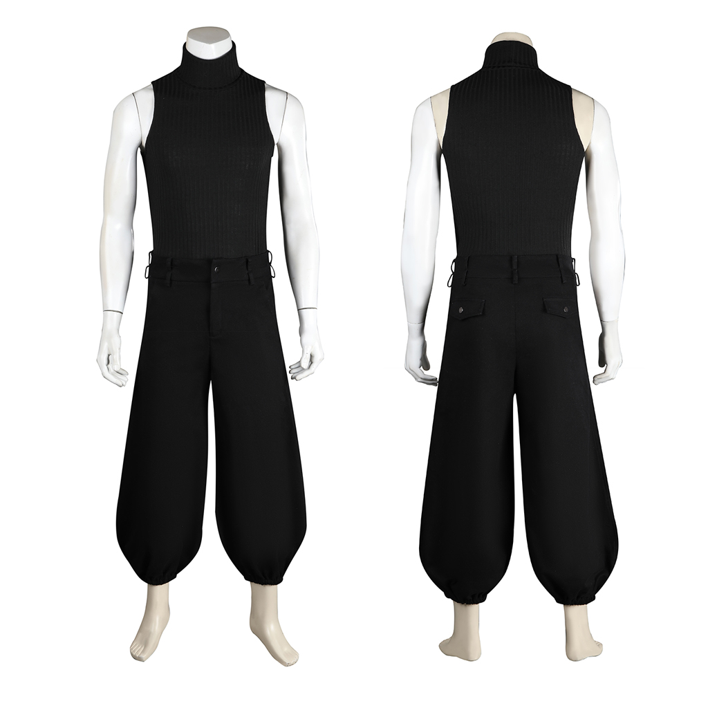 Zack Fair Cosplay Costume FF7  - огляд і ціна Men Shoes Europe To Us