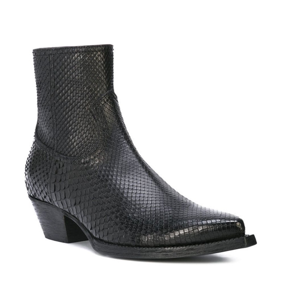 Man Chelsea Boots Genuine Leat - огляд і ціна Men Shoes Boss