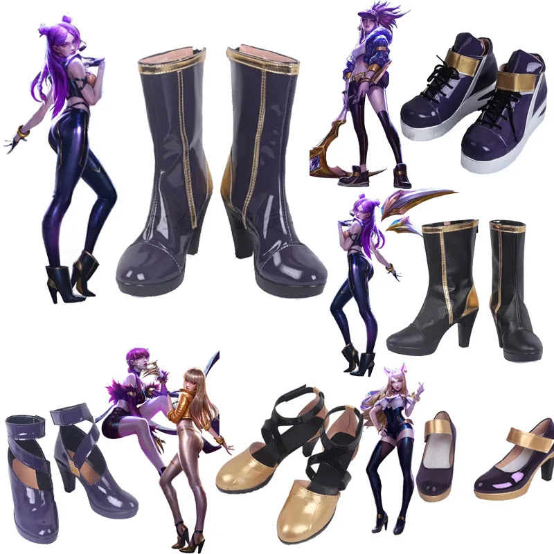 LOL KDA Boot Ahri Kaisa Evelyn - огляд і ціна Men Shoes Europe To Us
