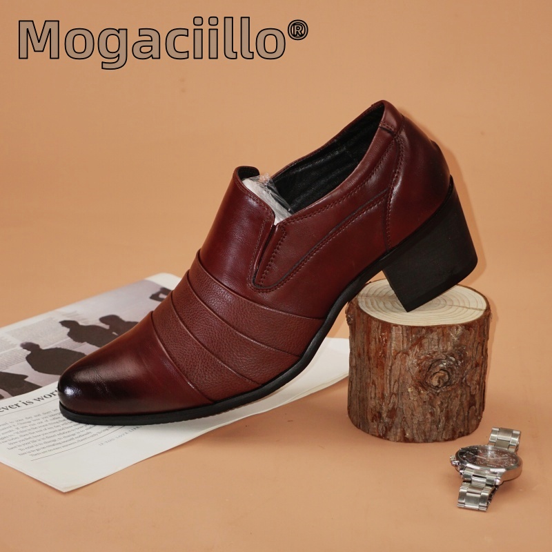 Hot Selling Men's Leather High - огляд і ціна Men Shoes Europe To Us