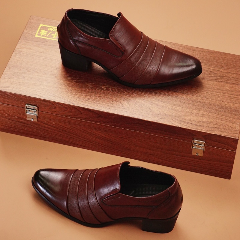 Hot Selling Men's Leather High - огляд і ціна Men Shoes Europe To Us