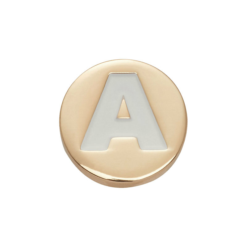 Bling Gold  Letter Shoe Charms - огляд і ціна Men'S Shoes Crocs