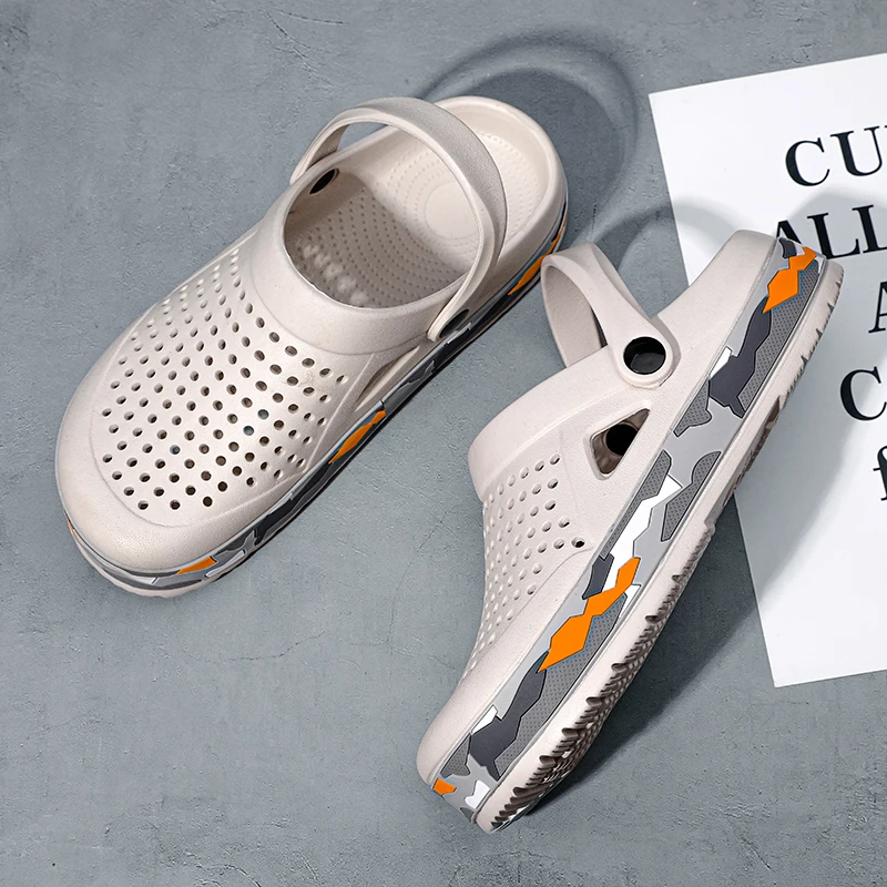 Summer Men Shoes Clogs Slipper - огляд і ціна Men Shoes Marks
