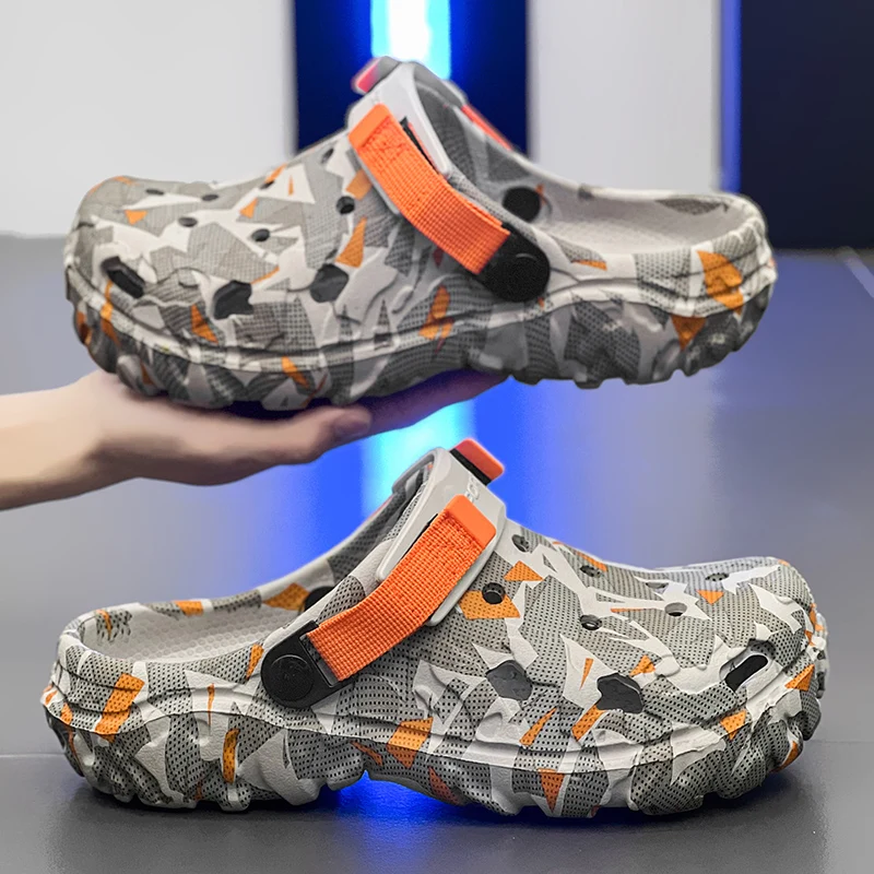 New Men's Clogs Slippers Sanda - огляд і ціна Men Shoes Marks