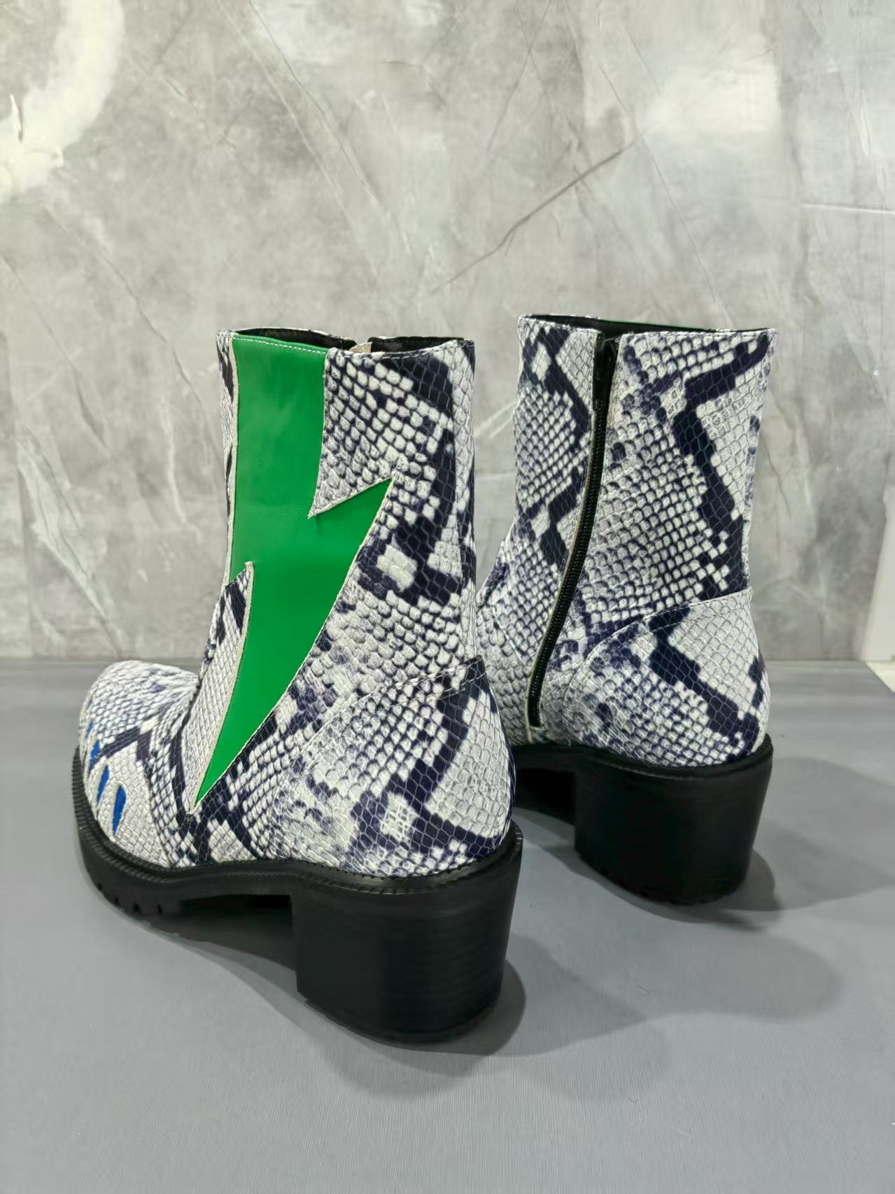 Rock - Inspired Snake Skin Pat - огляд і ціна Men Shoes Rebel