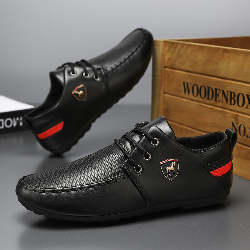 Men's Solid Color Business Cas - огляд і ціна Men Shoes Boss