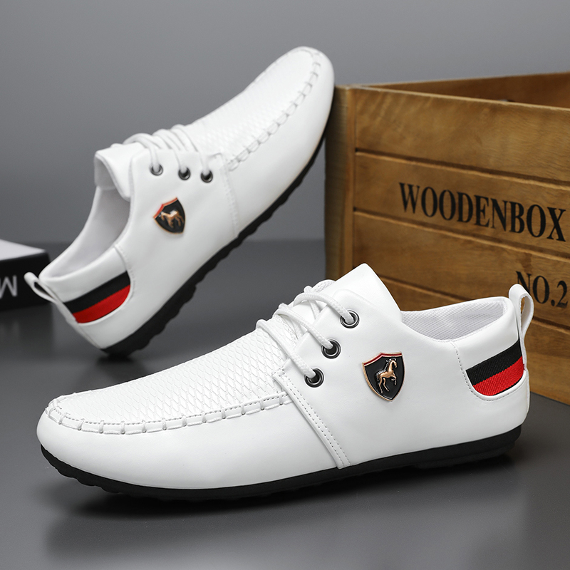 Men's Solid Color Business Cas - огляд і ціна Men Shoes Boss