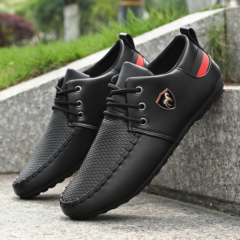 Men's Solid Color Business Cas - огляд і ціна Men Shoes Boss