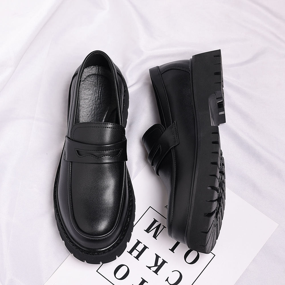 New Men's Loafers Slip On PU L - огляд і ціна Men Shoes Boss