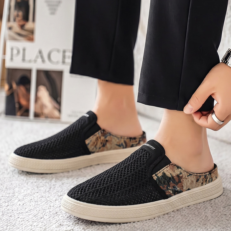 Summer men's perforated mesh s - огляд і ціна Men'S Shoes With Toes