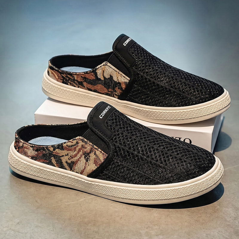 Summer men's perforated mesh s - огляд і ціна Men'S Shoes With Toes