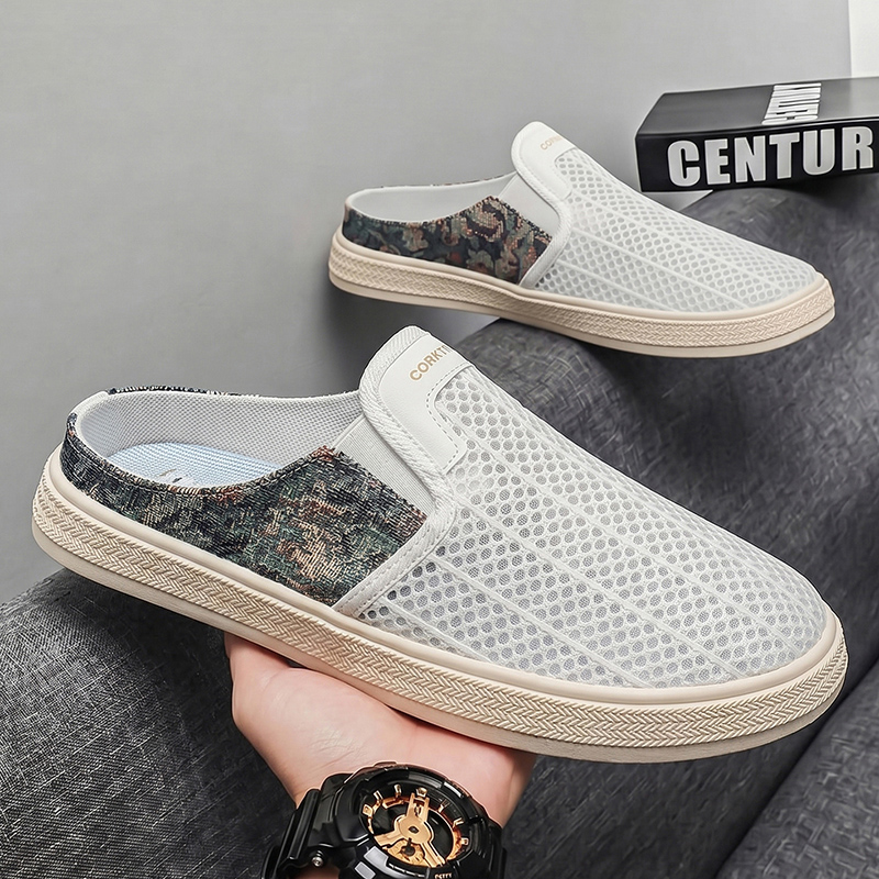 Summer men's perforated mesh s - огляд і ціна Men'S Shoes With Toes