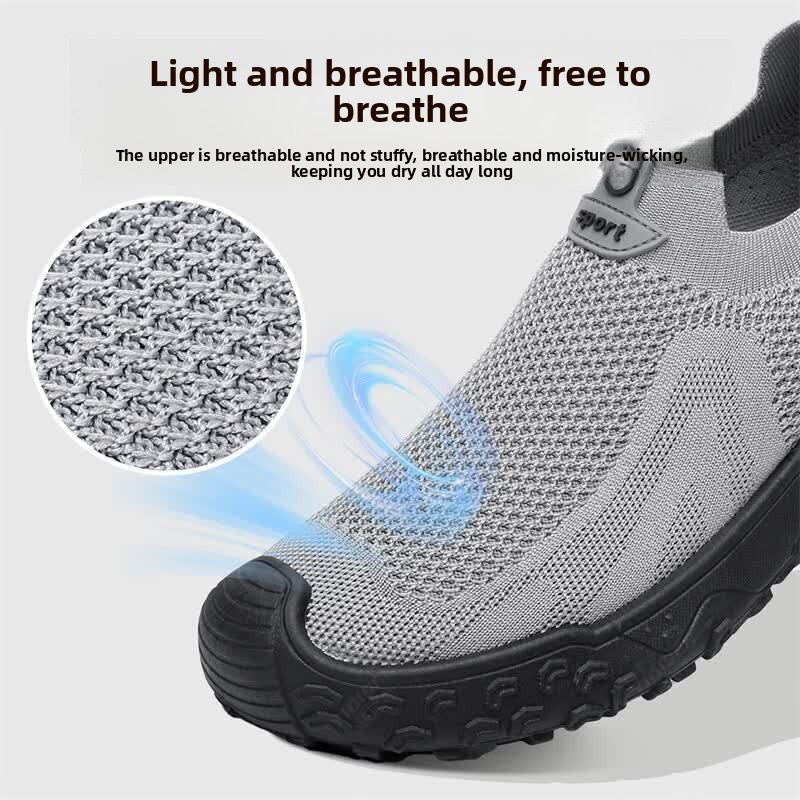 Summer Men Casual Shoes Elasti - огляд і ціна Men'S Shoes With Toes