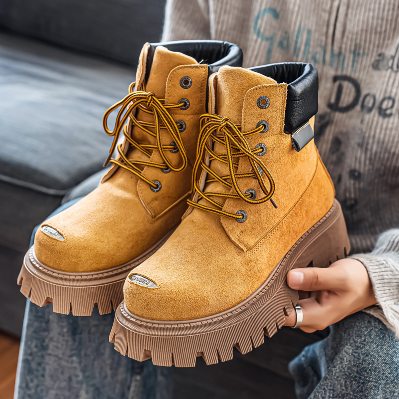 Classic High Top Boots Outdoor - огляд і ціна Men'S Shoes Business Casual