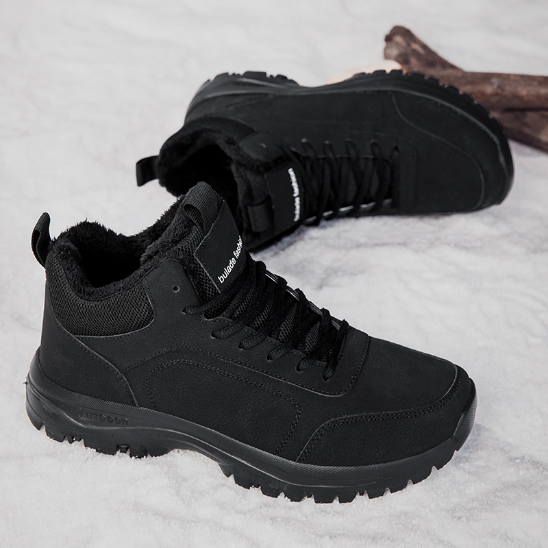 Winter Men's Boots Warm Plush  - огляд і ціна Men Shoes Marks