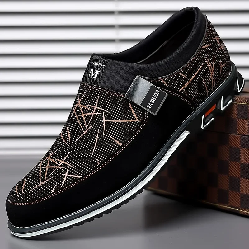 Luxury Men Leather Shoes Busin - огляд і ціна Men Shoes Elegant