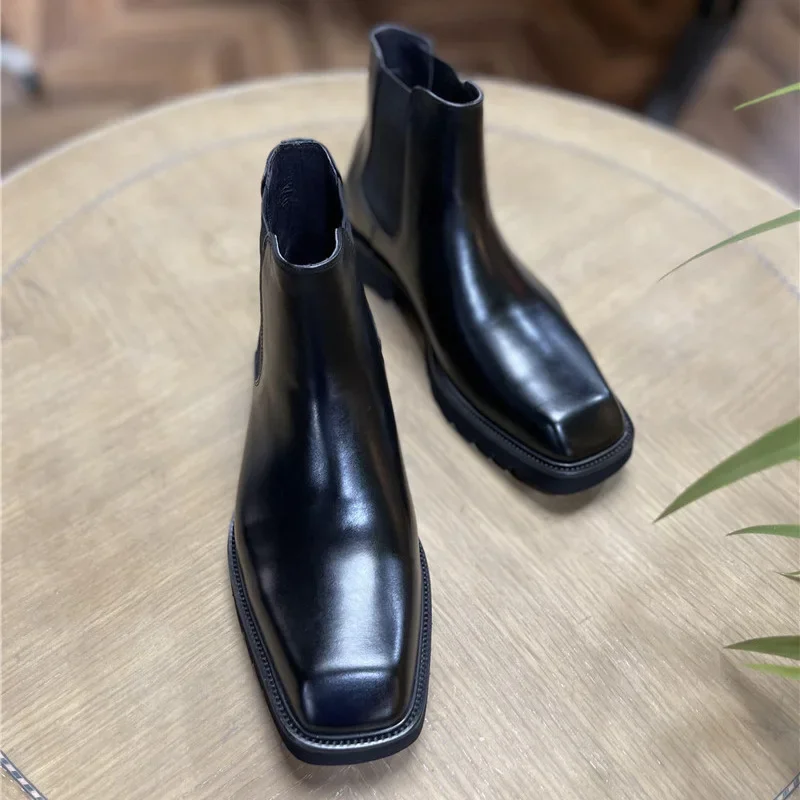 Elegant Mens Genuine Leather B - огляд і ціна Men Shoes Elegant