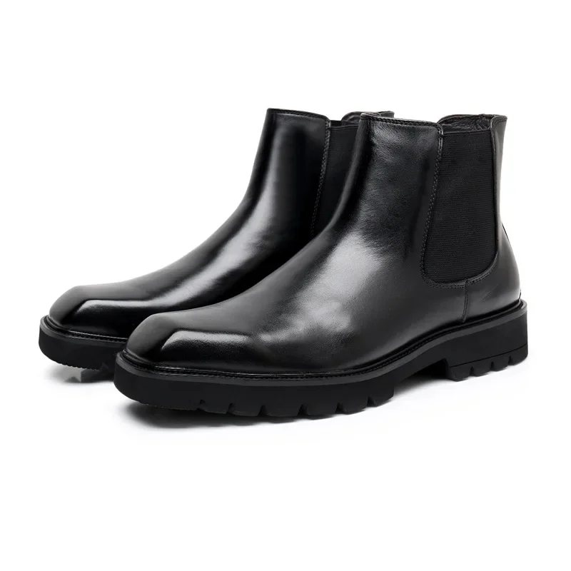 Elegant Mens Genuine Leather B - огляд і ціна Men Shoes Elegant