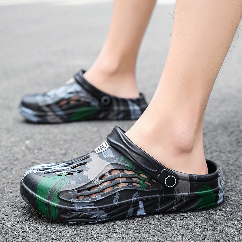 Men's Summer Camouflage Graffi - огляд і ціна Men'S Shoes Crocs