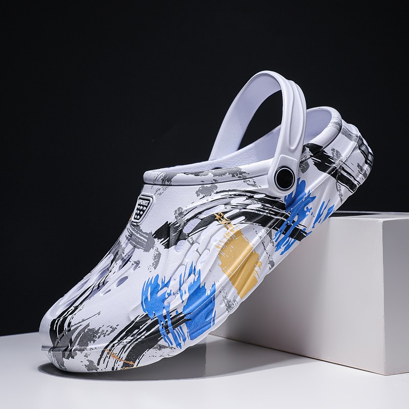 Men's Summer Camouflage Graffi - огляд і ціна Men'S Shoes Crocs