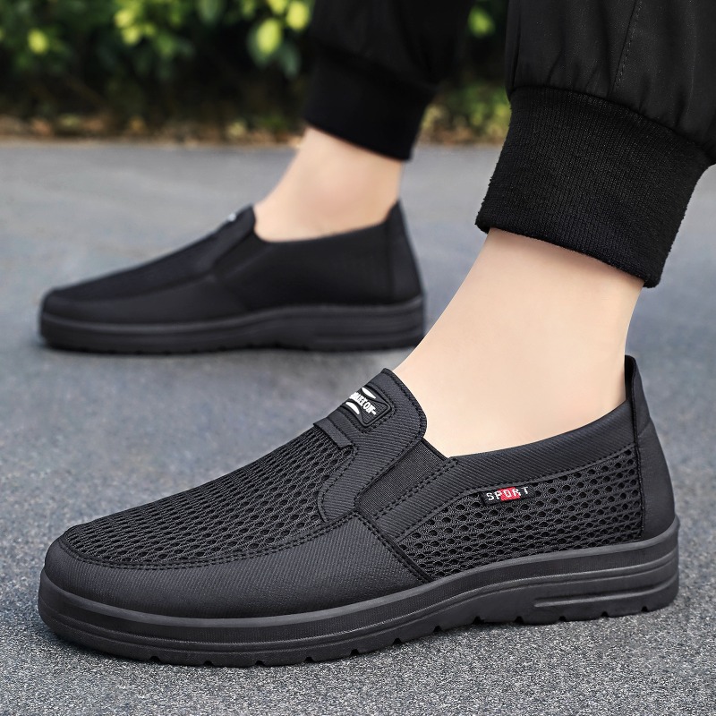 Men Slip‑on Breathable Mesh Lo - огляд і ціна Men'S Shoes Loafers Casual