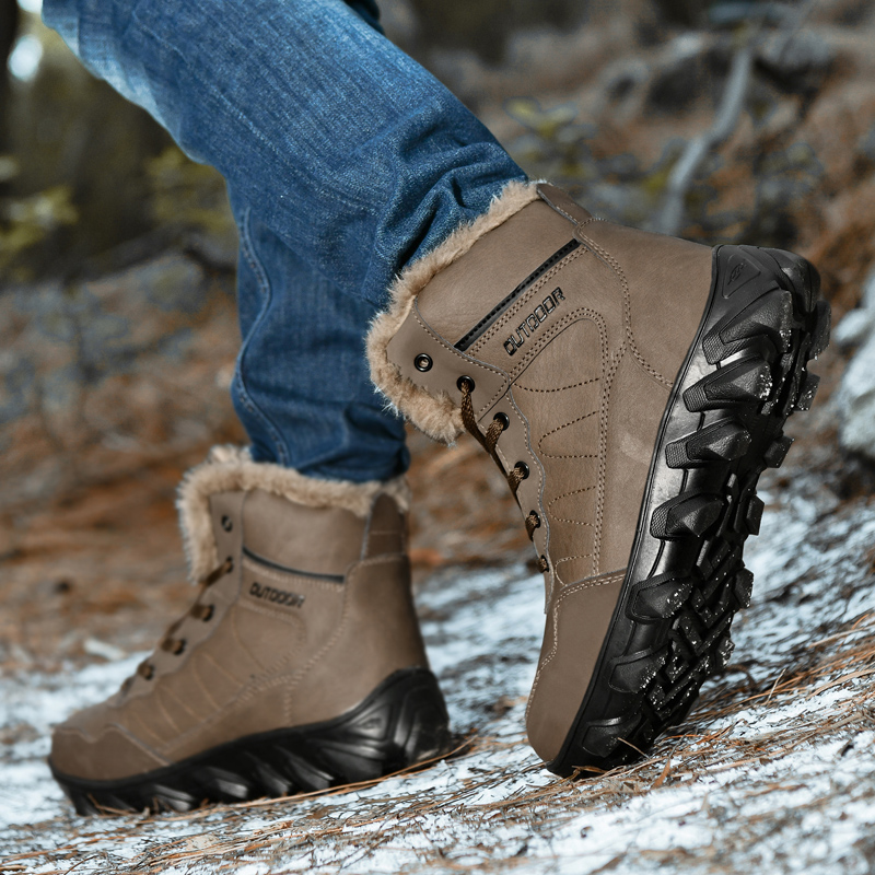 Men's Winter Boots Warm Waterp - огляд і ціна Men Shoes Marks