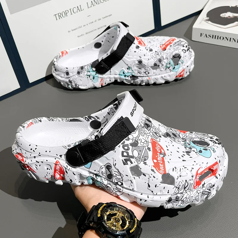 Men Shoes Slippers Men Garden  - огляд і ціна Men Shoes Marks