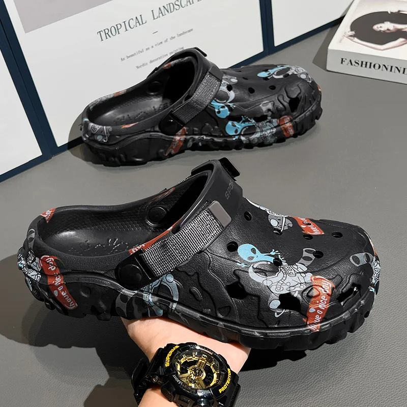 Men Shoes Slippers Men Garden  - огляд і ціна Men Shoes Marks
