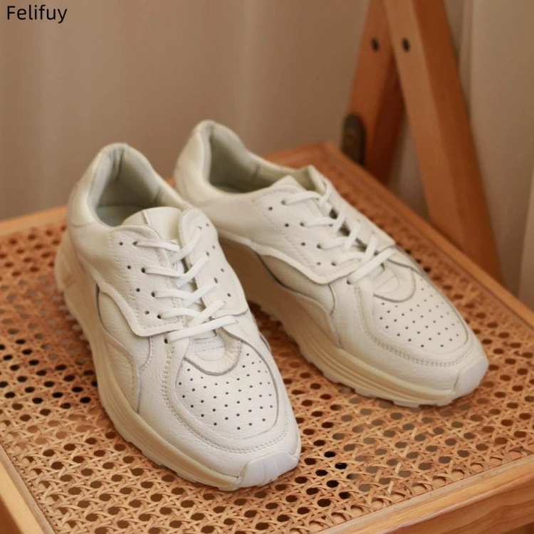Round-toe Lace-up Casual White - огляд і ціна Men'S Shoes Top Brands