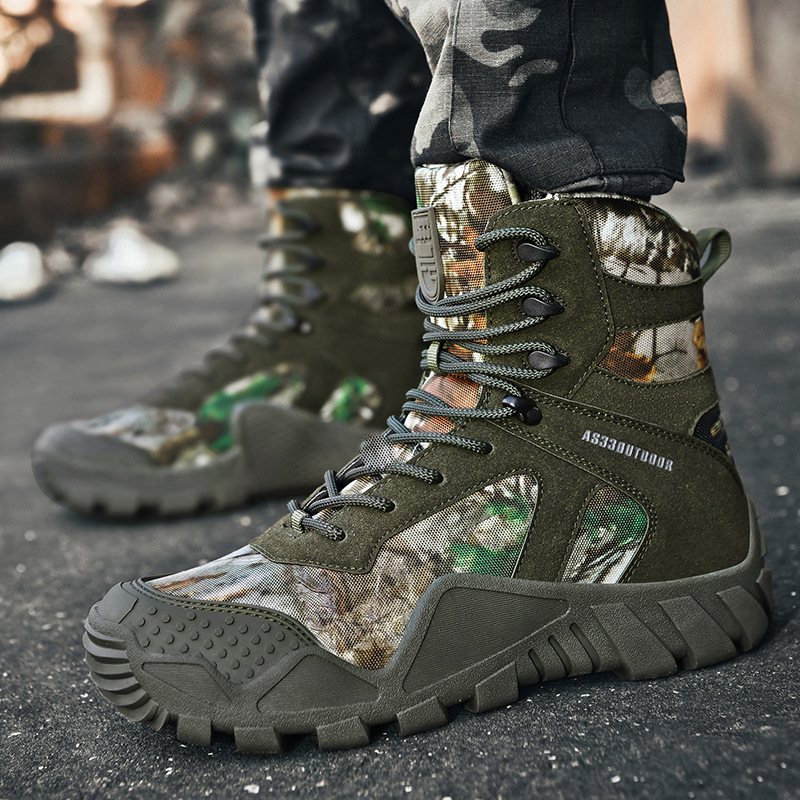 Men  Boots Lace Up Waterproof  - огляд і ціна Men'S Training Shoes