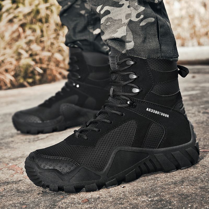 Men  Boots Lace Up Waterproof  - огляд і ціна Men'S Training Shoes
