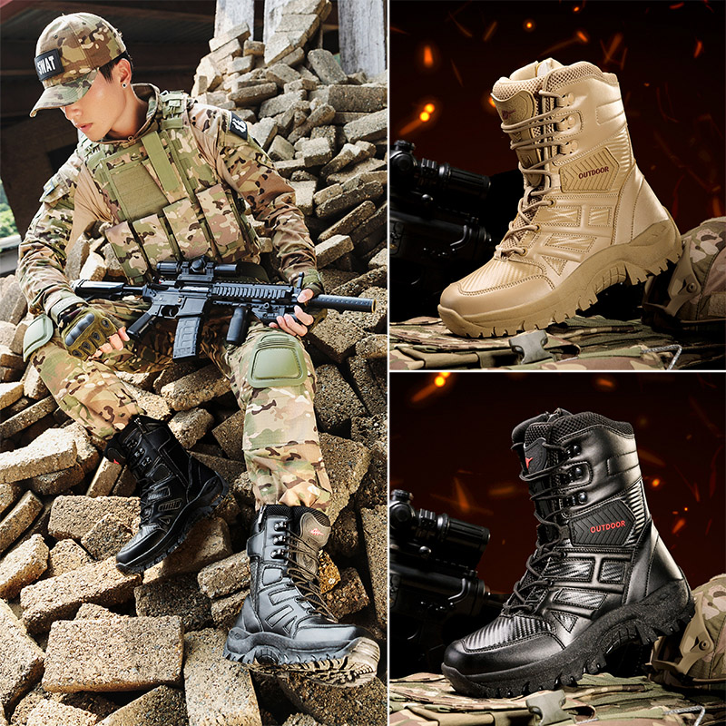 Botas Outdoor Men Boots High T - огляд і ціна Men'S Training Shoes