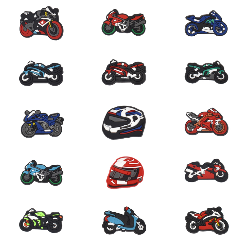 Motorcycles Shoe Charms for Cr - огляд і ціна Men'S Shoes Crocs