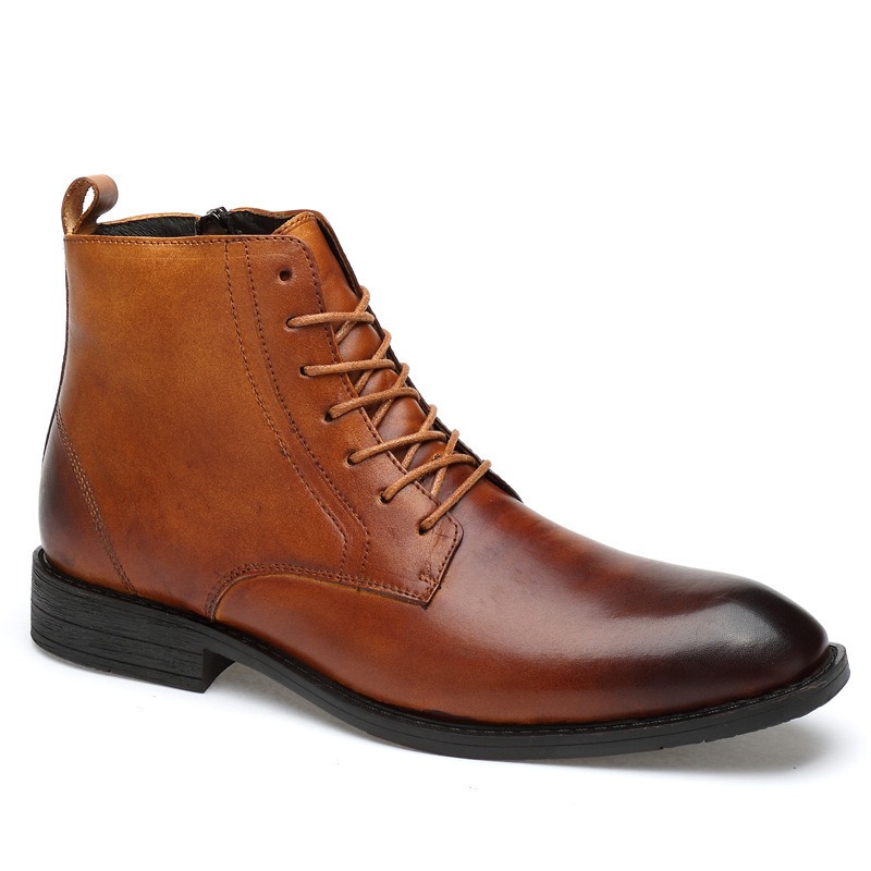 Men Boots British Style Busine - огляд і ціна Men'S Shoes Business Casual