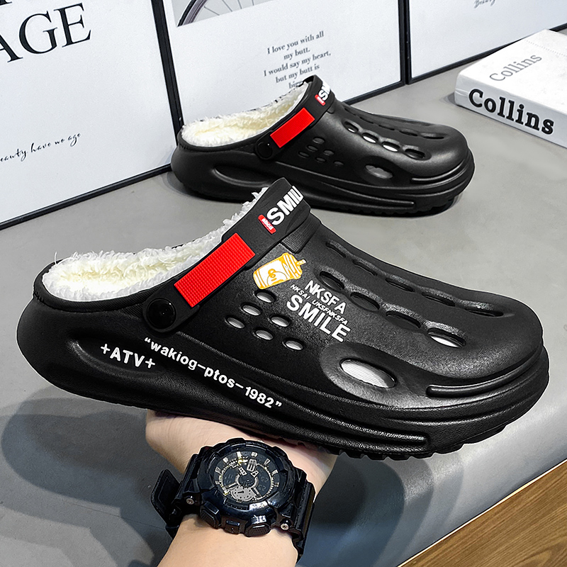 Winter Men Slippers Warm Shoes - огляд і ціна Men'S Shoes Crocs