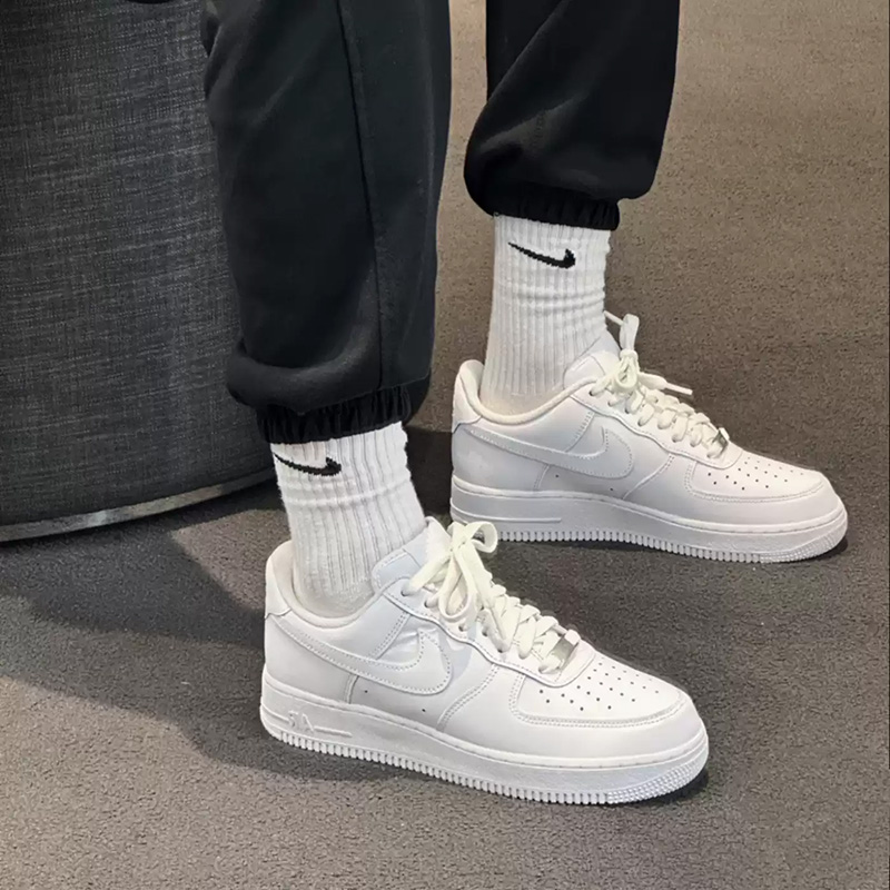Nike Air Force 1 Pure White Ai - огляд і ціна Men'S Shoes Nike Air Force