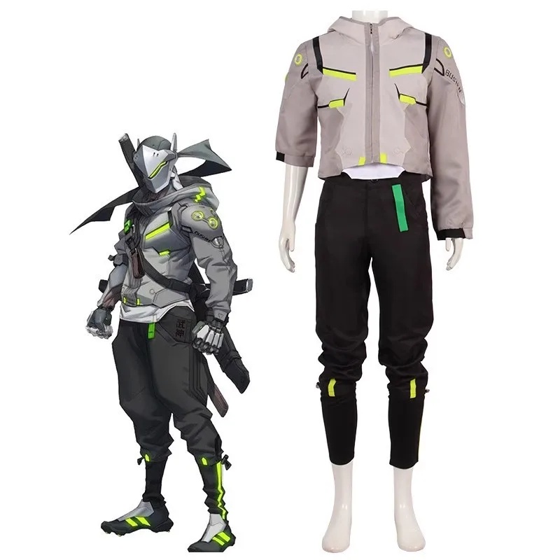 RGD4 Game Genji Cosplay Costum - огляд і ціна Men Shoes Europe To Us