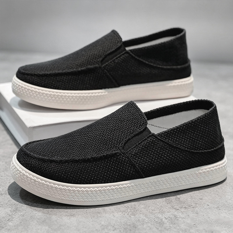 Men Linen Slip On Loafers Brea - огляд і ціна Men'S Shoes Loafers Casual