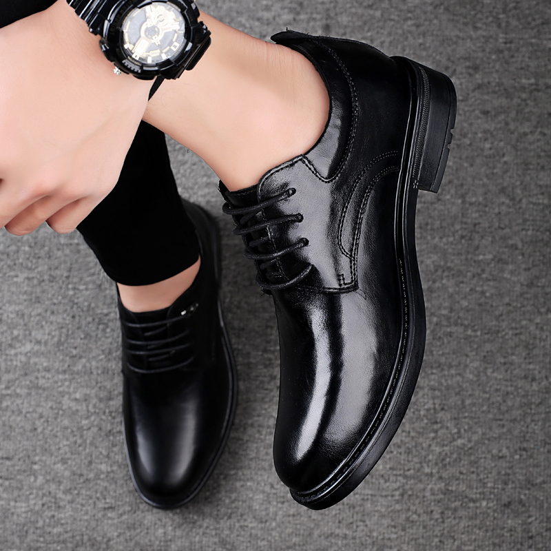 Leather Casual Elevator Shoes  - огляд і ціна Men'S Shoes Top Brands