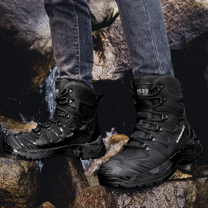 Men's Large Size Outdoor Tacti - огляд і ціна Men'S Training Shoes
